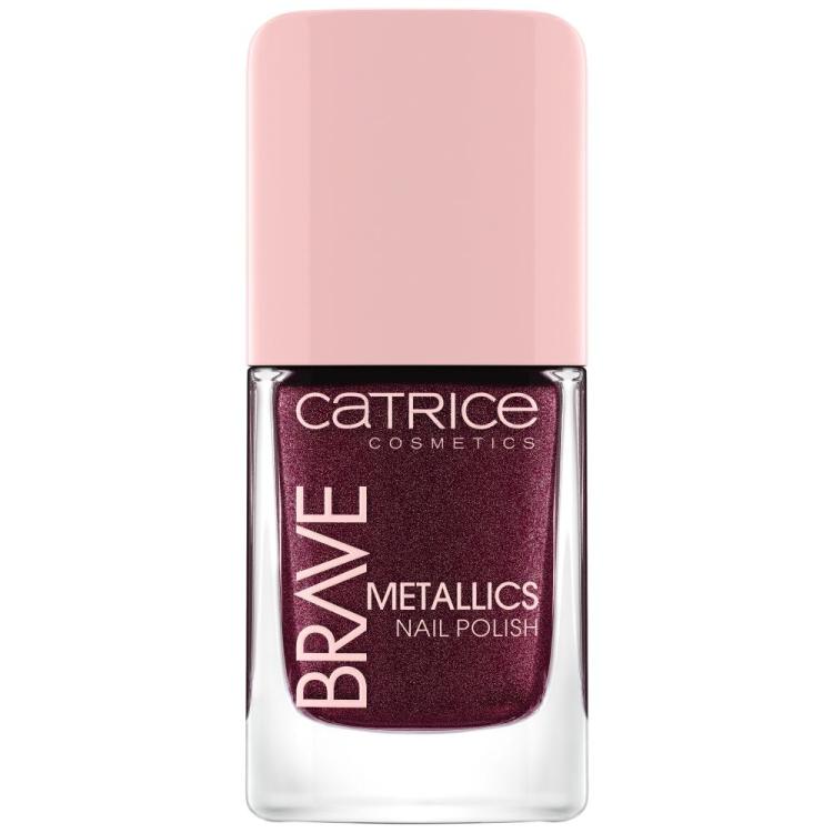 Catrice Brave Metallics Nail Polish Lak za nohte za ženske 10,5 ml Odtenek 04 Love You Cherry Much