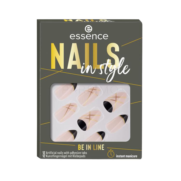 Essence Nails In Style Umetni nohti za ženske Odtenek 12 Be In Line Set