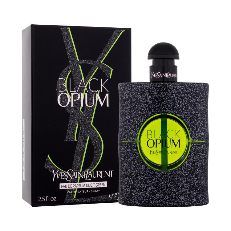 Yves Saint Laurent Black Opium Illicit Green Parfumska voda za ženske 75 ml