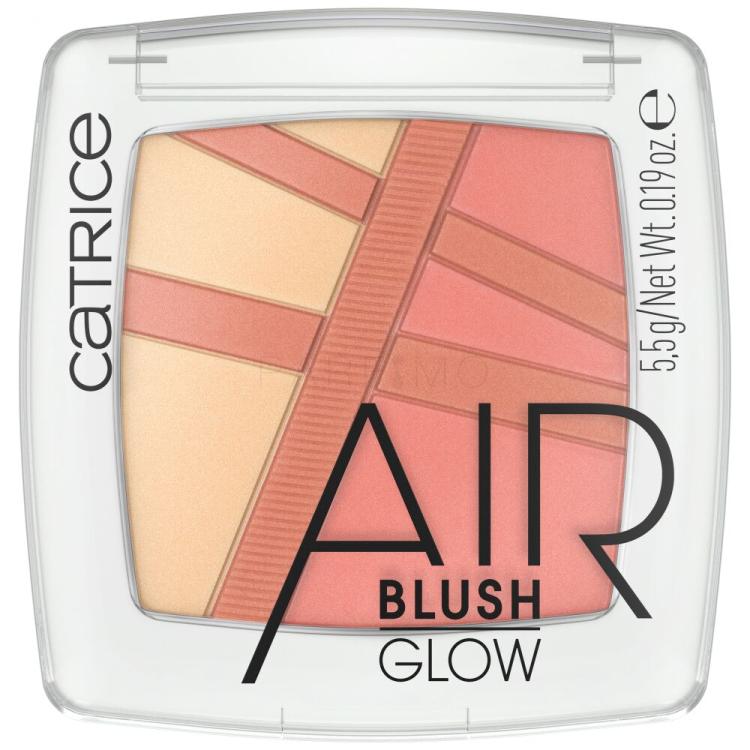 Catrice Air Blush Glow Rdečilo za obraz za ženske 5,5 g Odtenek 010 Coral Sky