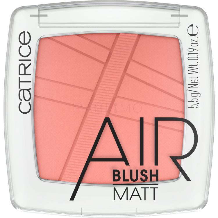 Catrice Air Blush Matt Rdečilo za obraz za ženske 5,5 g Odtenek 110 Peach Heaven