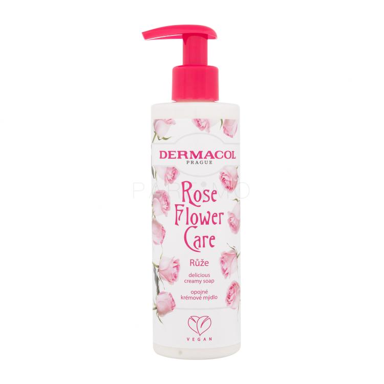 Dermacol Rose Flower Care Creamy Soap Tekoče milo za ženske 250 ml