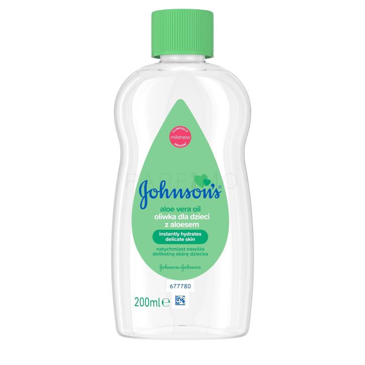 Johnson´s Baby Oil Aloe Vera Olje za telo za otroke 200 ml