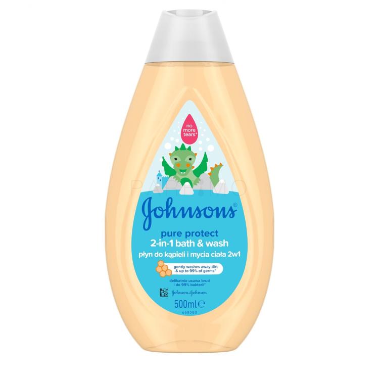 Johnson´s Kids Pure Protect 2-in-1 Bath &amp; Wash Gel za prhanje za otroke 500 ml