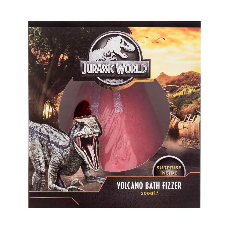 Universal Jurassic World Volcano Bath Fizzer Kopalna bombica za otroke 200 g