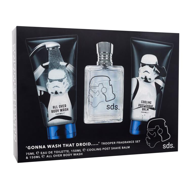 Star Wars Stormtrooper Darilni set toaletní voda 75 ml + balzám po holení 150 ml + sprchový gel 150 ml