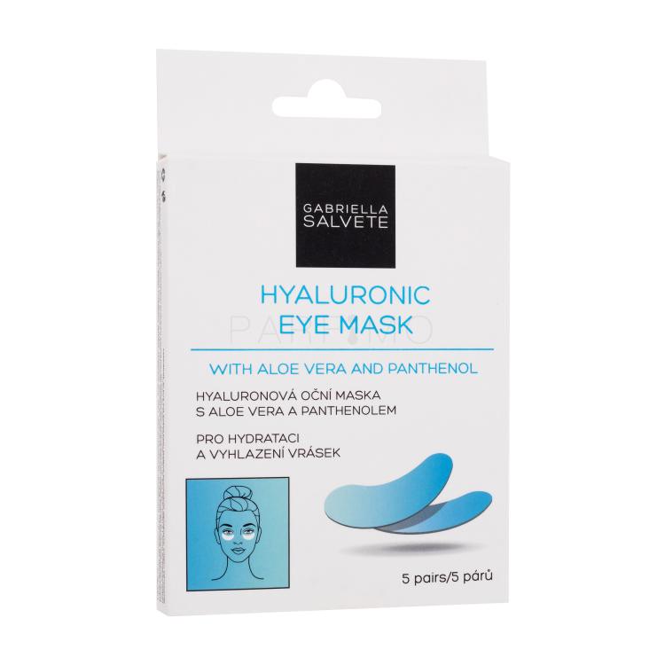 Gabriella Salvete Hyaluronic Eye Mask Maska za področje okoli oči za ženske 5 kos