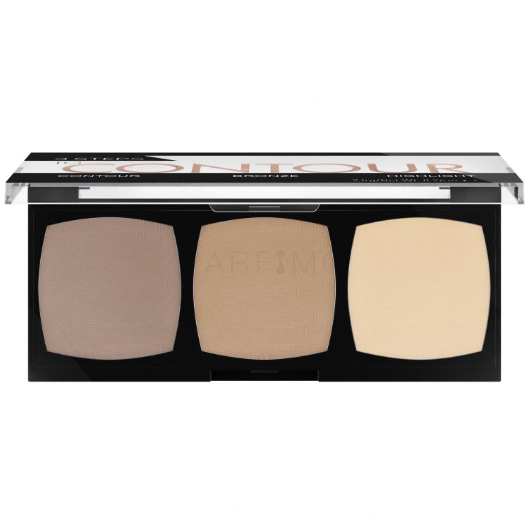 Catrice 3 Steps To Contour Paletka za konturing za ženske 7,5 g Odtenek 010