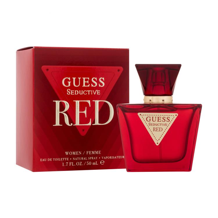 GUESS Seductive Red Toaletna voda za ženske 50 ml poškodovana škatla