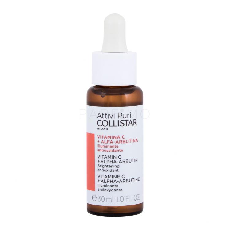 Collistar Pure Actives Vitamin C + Alpha-Arbutin Serum za obraz za ženske 30 ml tester