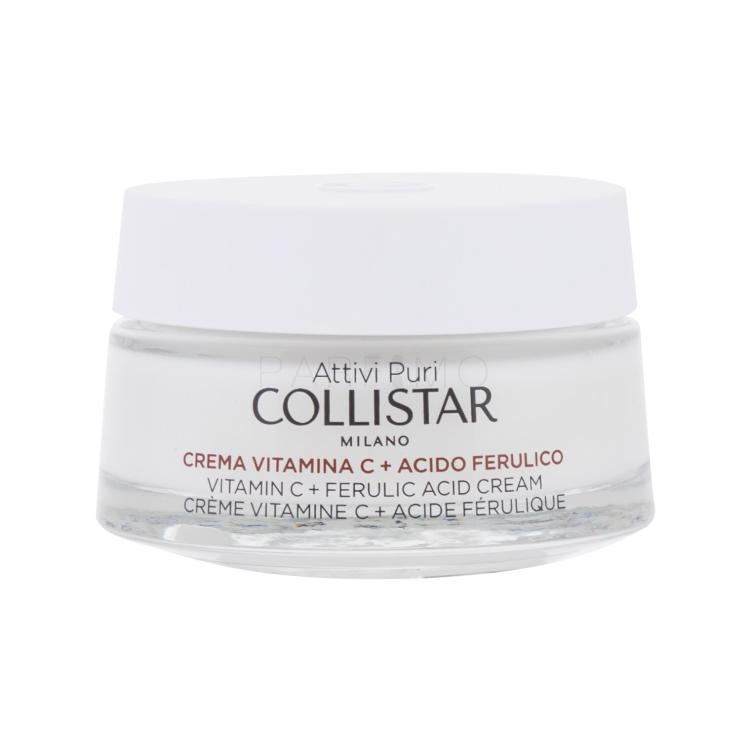Collistar Pure Actives Vitamin C + Ferulic Acid Cream Dnevna krema za obraz za ženske 50 ml tester