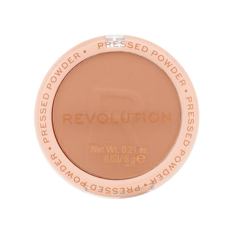 Makeup Revolution London Reloaded Pressed Powder Puder v prahu za ženske 6 g Odtenek Beige