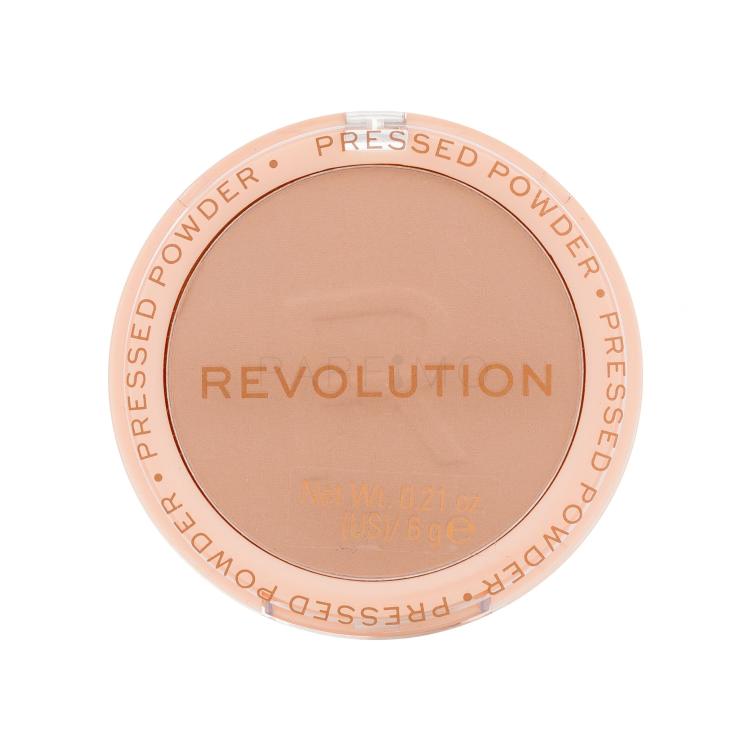 Makeup Revolution London Reloaded Pressed Powder Puder v prahu za ženske 6 g Odtenek Vanilla