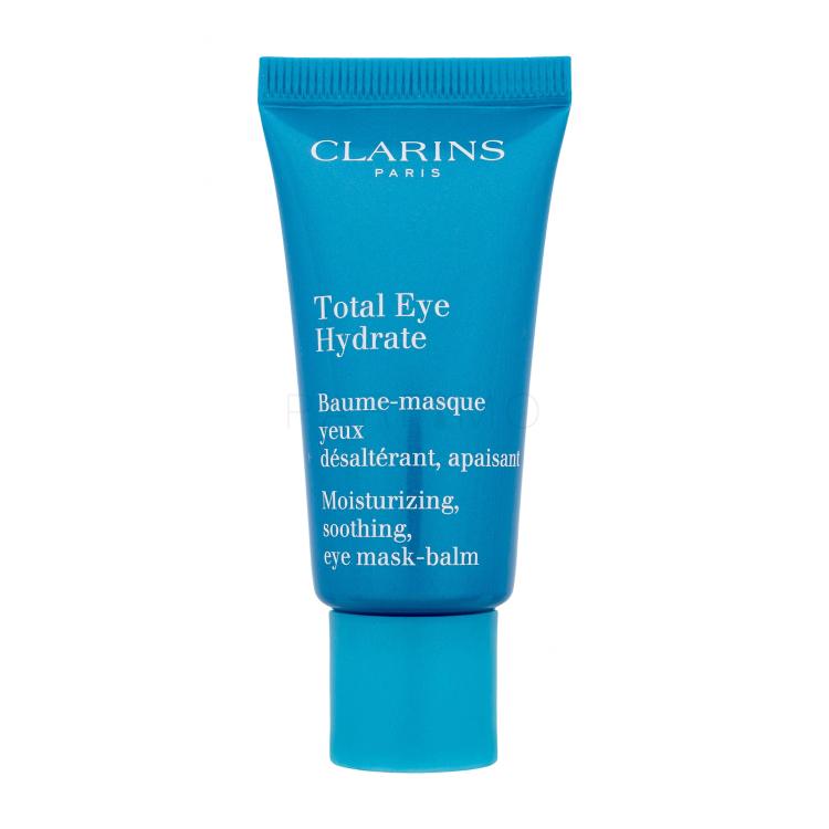 Clarins Total Eye Hydrate Moisturizing, Soothing, Eye Mask-Balm Maska za področje okoli oči za ženske 20 ml tester