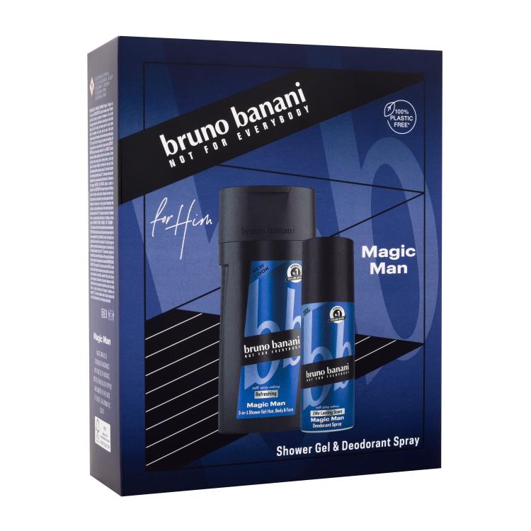 Bruno Banani Magic Man Darilni set deodorant 150 ml + gel za prhanje 250 ml