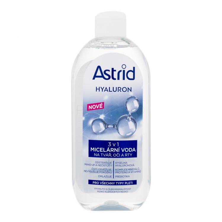 Astrid Hyaluron 3in1 Micellar Water Micelarna vodica za ženske 400 ml