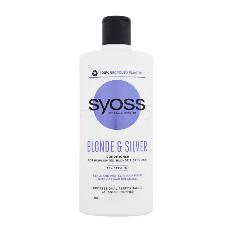 Syoss Blonde &amp; Silver Conditioner Balzam za lase za ženske 440 ml