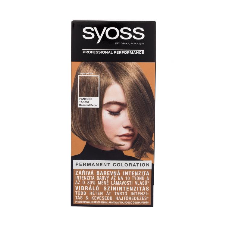 Syoss Permanent Coloration Barva za lase za ženske 50 ml Odtenek 6-66 Roasted Pecan