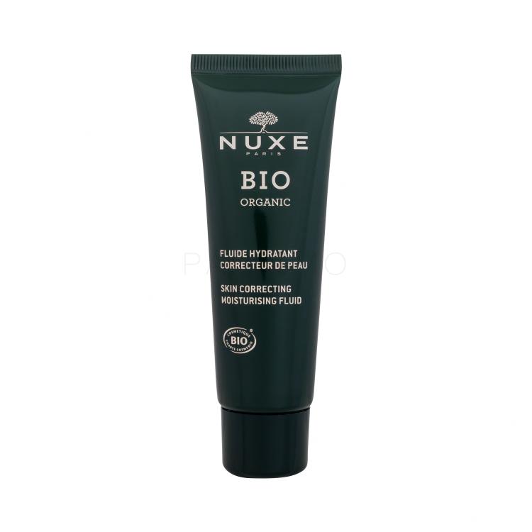NUXE Bio Organic Skin Correcting Moisturising Fluid Gel za obraz za ženske 50 ml