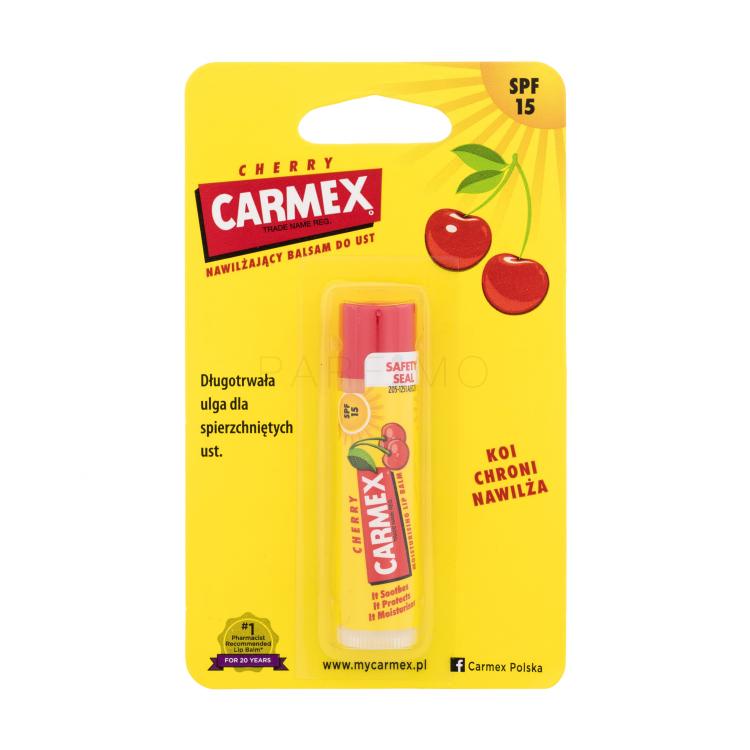 Carmex Cherry SPF15 Balzam za ustnice za ženske 4,25 g