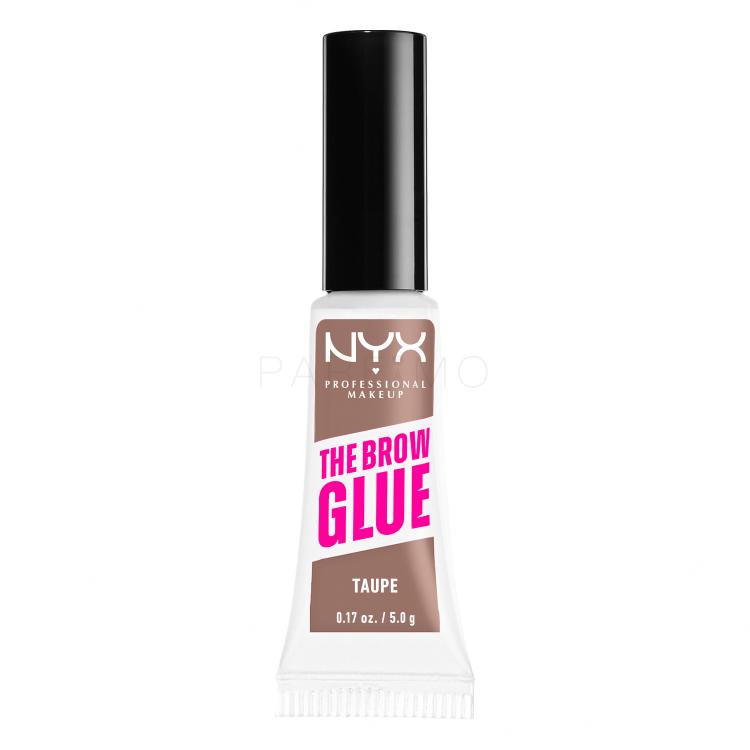 NYX Professional Makeup The Brow Glue Instant Brow Styler Gel za obrvi za ženske 5 g Odtenek 02 Taupe