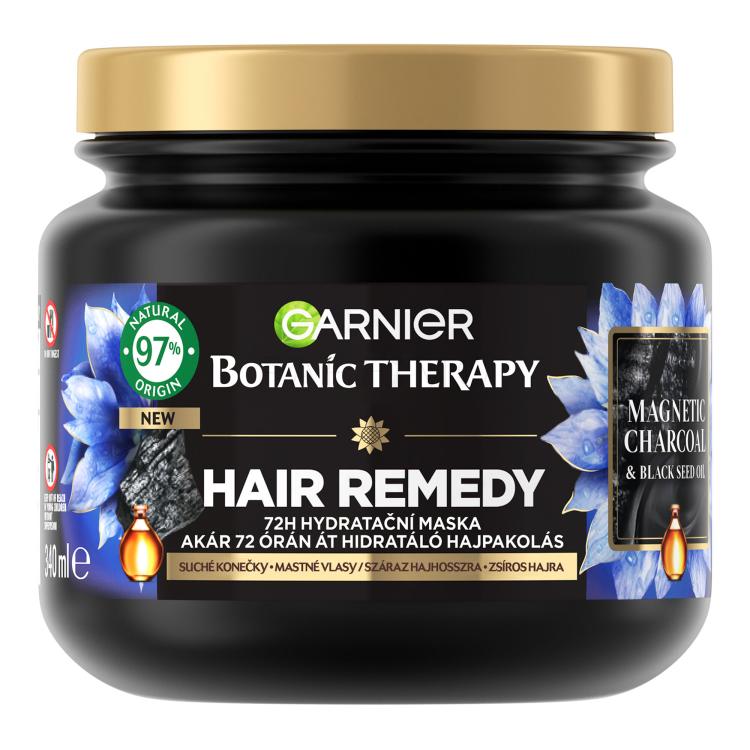 Garnier Botanic Therapy Magnetic Charcoal Hair Remedy Maska za lase za ženske 340 ml