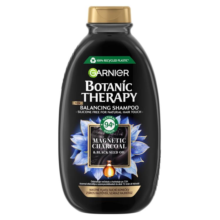 Garnier Botanic Therapy Magnetic Charcoal &amp; Black Seed Oil Šampon za ženske 250 ml