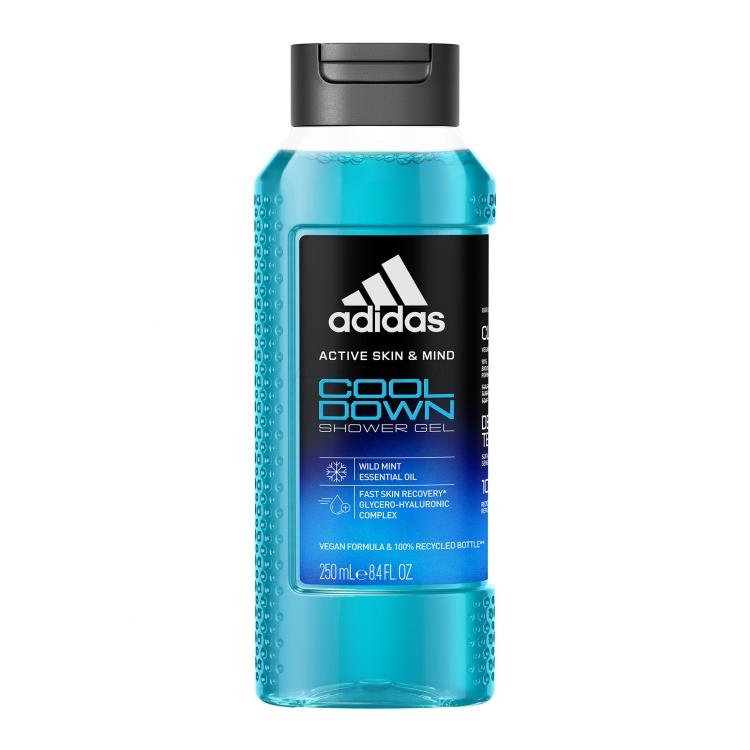 Adidas Cool Down New Clean &amp; Hydrating Gel za prhanje za moške 250 ml