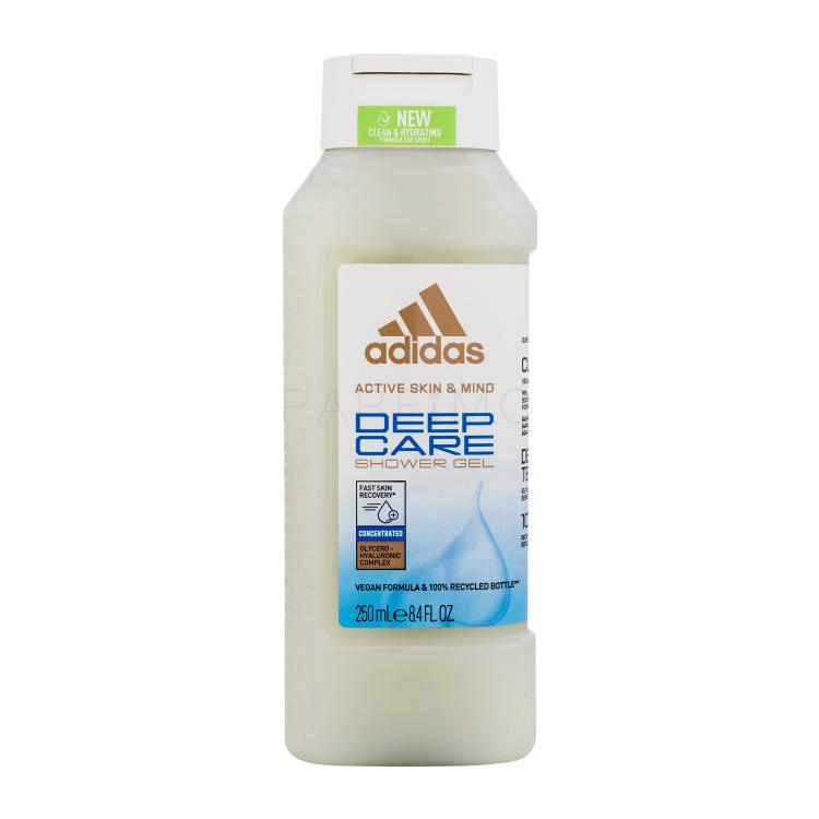 Adidas Deep Care New Clean &amp; Hydrating Gel za prhanje za ženske 250 ml