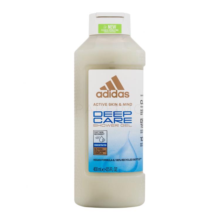 Adidas Deep Care New Clean &amp; Hydrating Gel za prhanje za ženske 400 ml