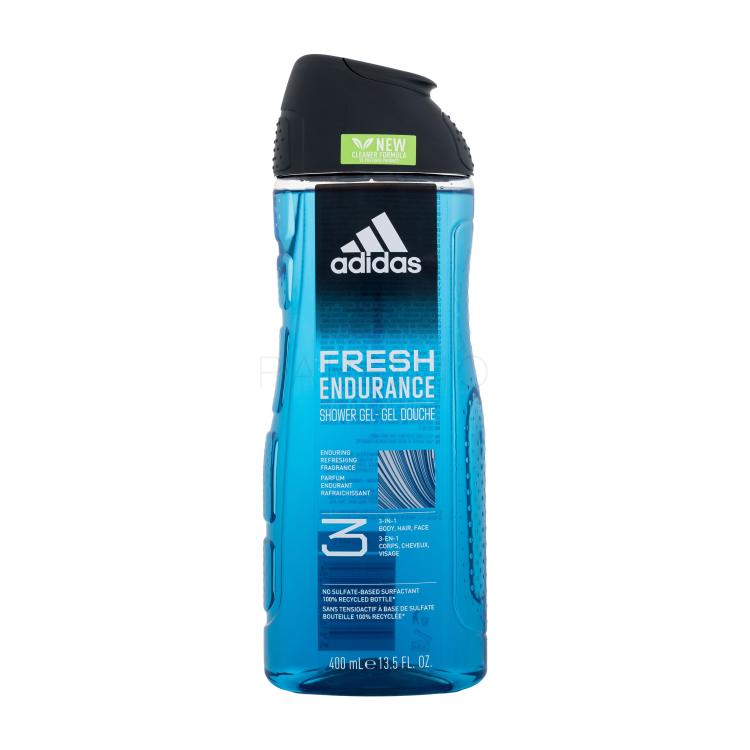 Adidas Fresh Endurance Shower Gel 3-In-1 New Cleaner Formula Gel za prhanje za moške 400 ml