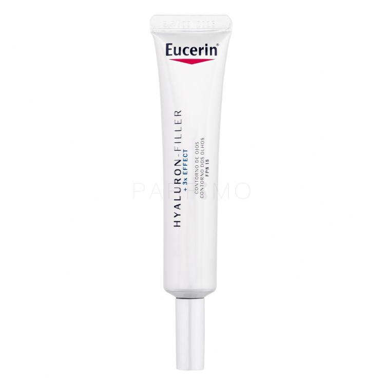 Eucerin Hyaluron-Filler + 3x Effect Eye Cream SPF15 Krema za okoli oči za ženske 15 ml