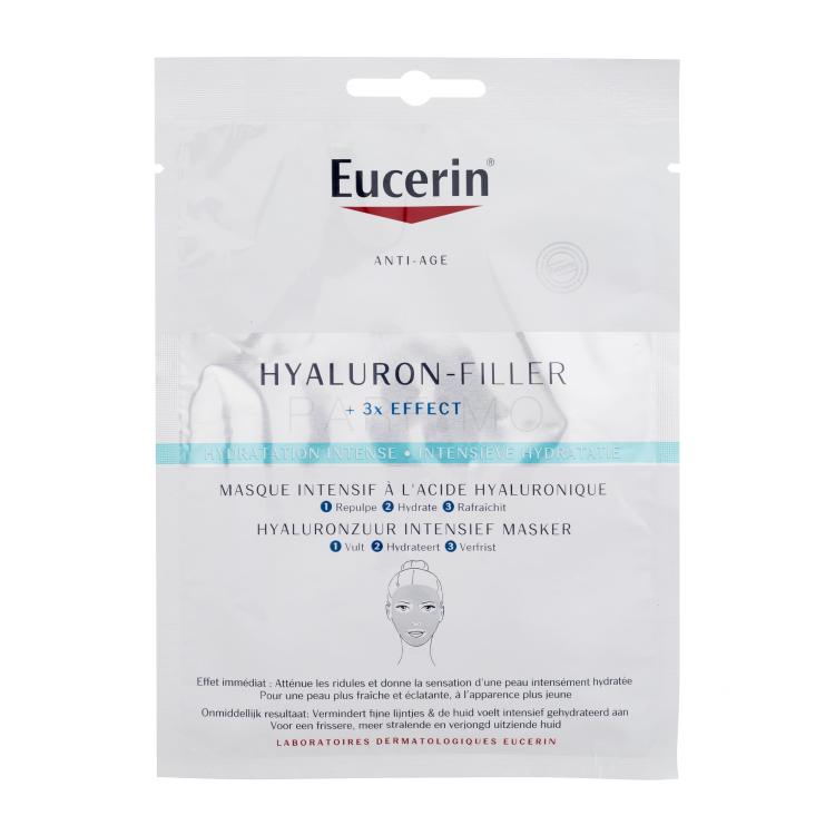 Eucerin Hyaluron-Filler + 3x Effect Hyaluron Intensive Mask Maska za obraz za ženske 1 kos