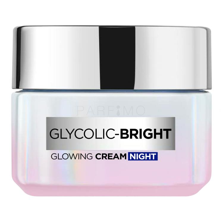 L&#039;Oréal Paris Glycolic-Bright Glowing Cream Night Nočna krema za obraz za ženske 50 ml