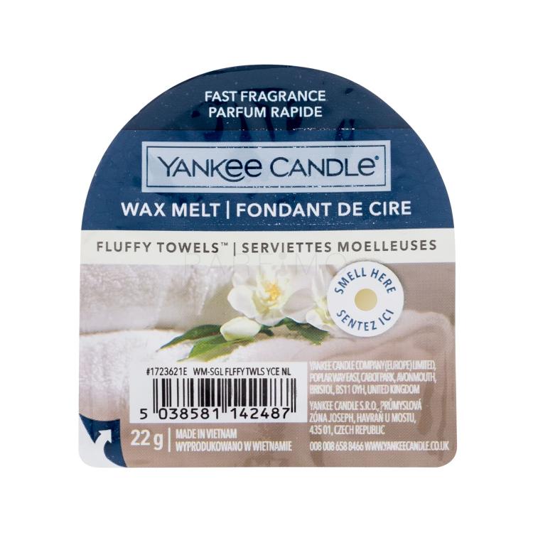 Yankee Candle Fluffy Towels Dišeči vosek 22 g