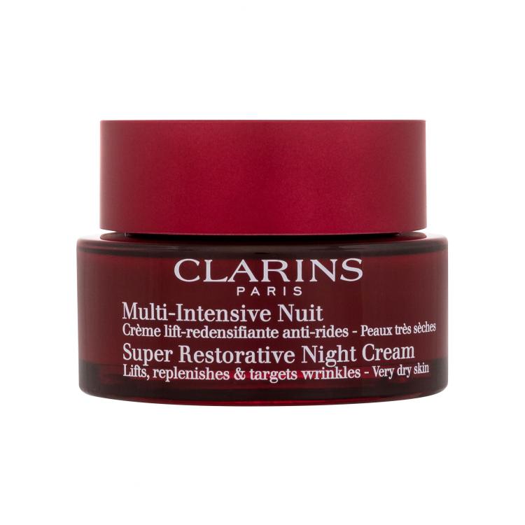 Clarins Super Restorative Night Cream Very Dry Skin Nočna krema za obraz za ženske 50 ml