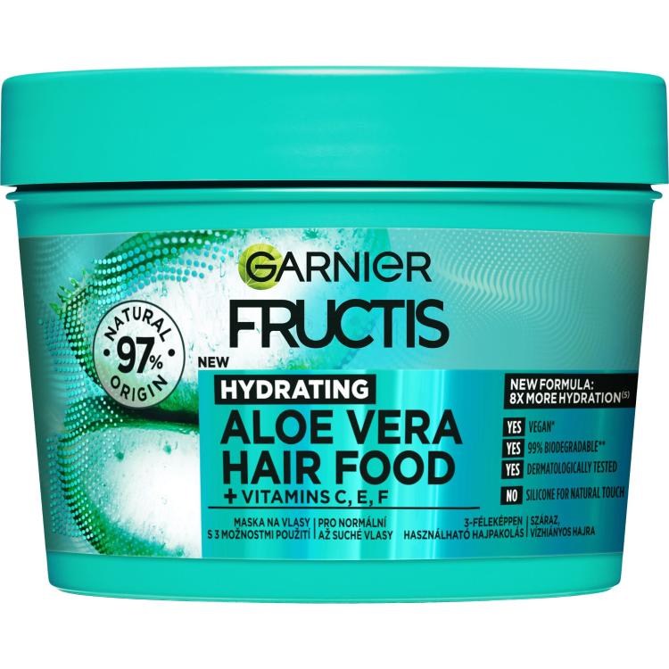 Garnier Fructis Hair Food Aloe Vera Hydrating Mask Maska za lase za ženske 400 ml
