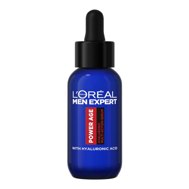L&#039;Oréal Paris Men Expert Power Age Hyaluronic Multi-Action Serum Serum za obraz za moške 30 ml