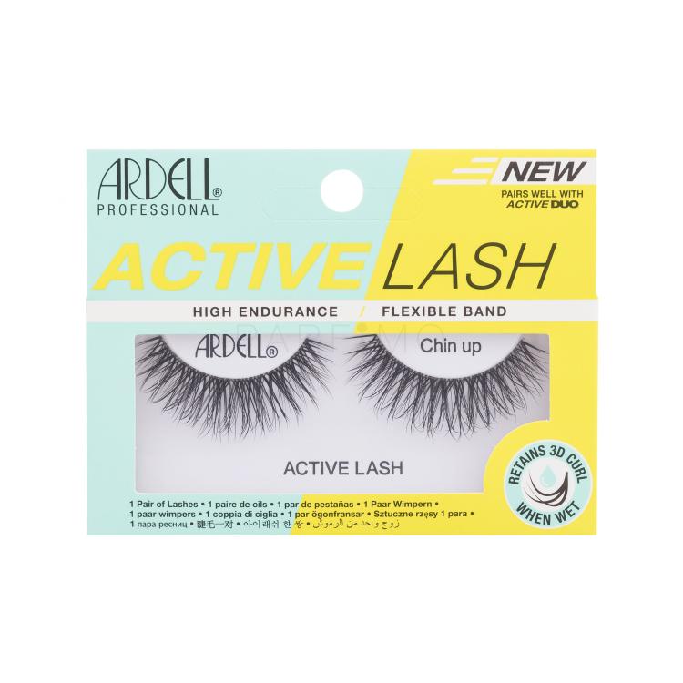 Ardell Active Lash Chin Up Umetne trepalnice za ženske 1 kos Odtenek Black