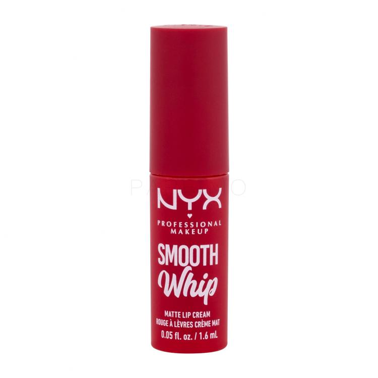 NYX Professional Makeup Smooth Whip Matte Lip Cream Šminka za ženske 1,6 ml Odtenek Cherry