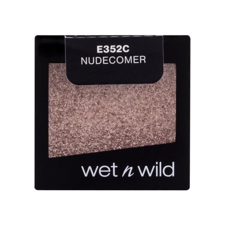 Wet n Wild Color Icon Glitter Single Senčilo za oči za ženske 1,4 g Odtenek Nudecomer