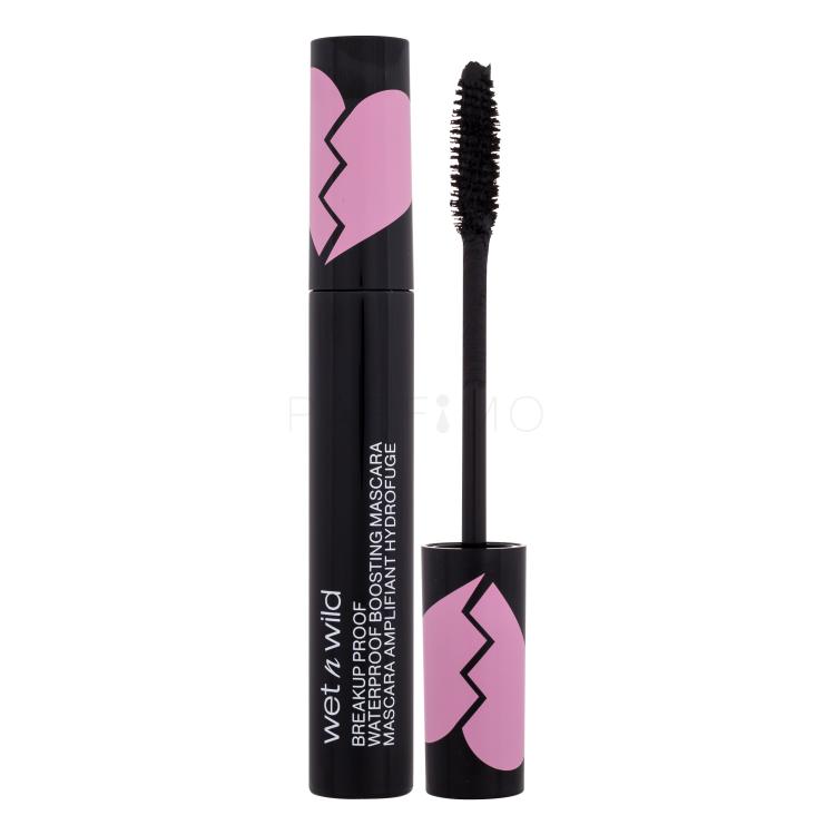 Wet n Wild Break Up Proof Waterproof Maskara za ženske 8 ml Odtenek Ultra Black