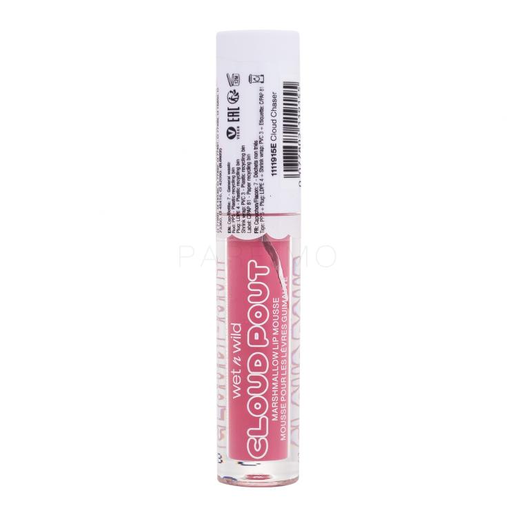 Wet n Wild Cloud Pout Marshmallow Lip Mousse Šminka za ženske 3 ml Odtenek Cloud Chaser