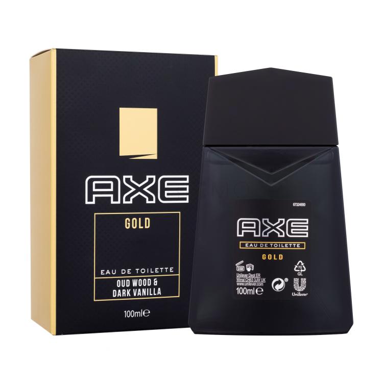 Axe Gold Oud Wood &amp; Dark Vanilla Toaletna voda za moške 100 ml