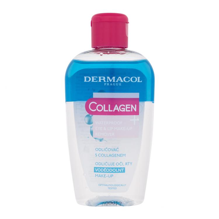 Dermacol Collagen+ Waterproof Eye &amp; Lip Make-up Remover Odstranjevalec ličil za oči za ženske 150 ml