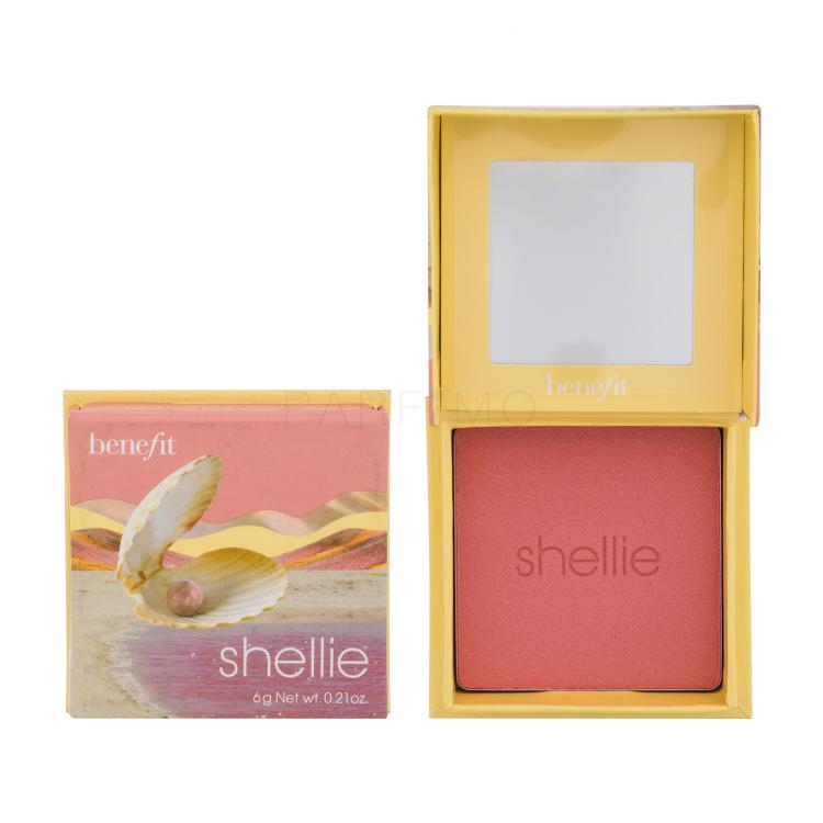 Benefit Shellie Blush Rdečilo za obraz za ženske 6 g Odtenek Warm Seashell-Pink