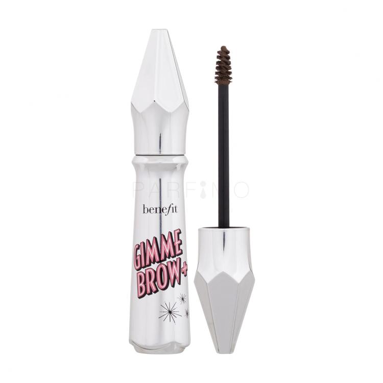 Benefit Gimme Brow+ Brow-Volumizing Gel za obrvi za ženske 3 g Odtenek 3.75 Warm Medium Brown