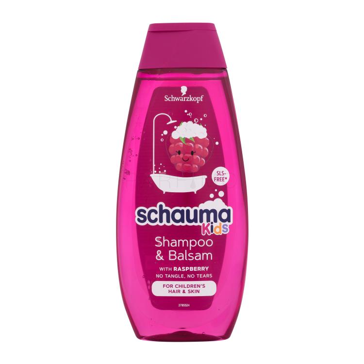 Schwarzkopf Schauma Kids Raspberry Shampoo &amp; Balsam Šampon za otroke 400 ml