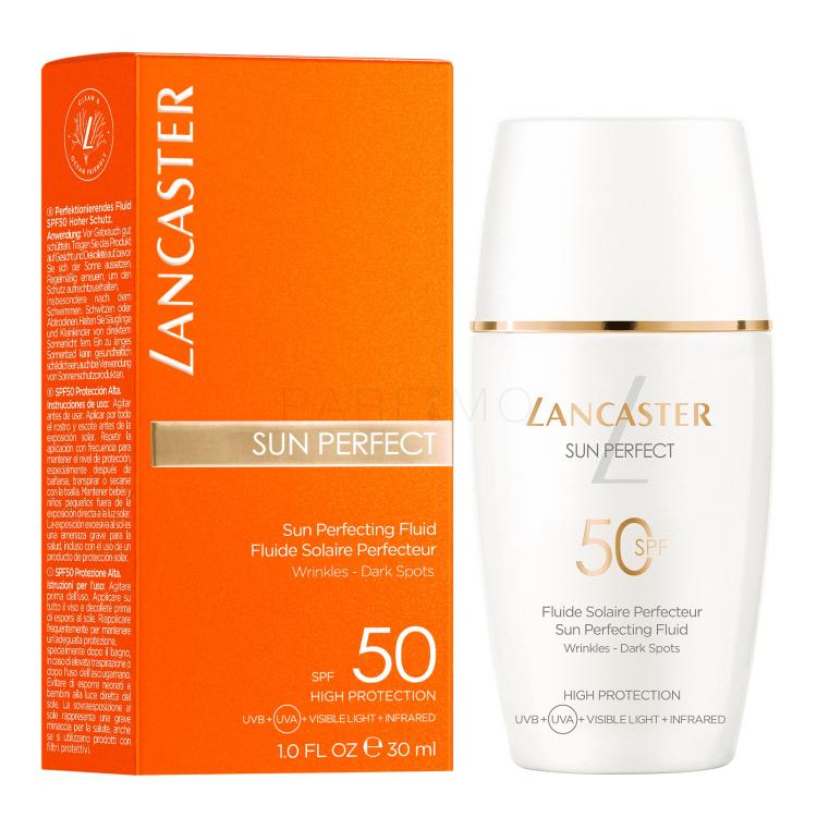 Lancaster Sun Perfect Sun Perfecting Fluid SPF50 Zaščita pred soncem za obraz za ženske 30 ml