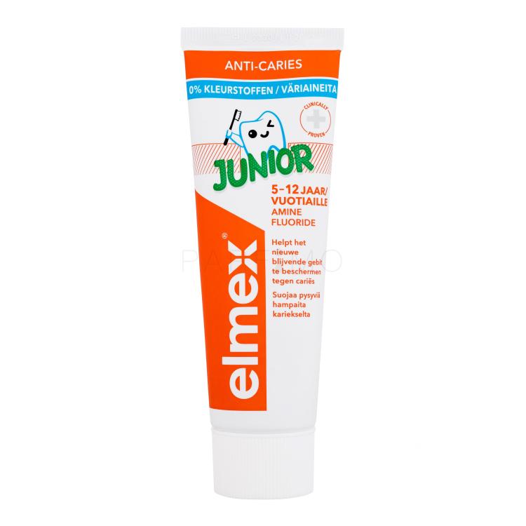 Elmex Junior Zobna pasta za otroke 75 ml